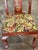 Vintage Queen Anne Red Chinoiserie Chair For Sale - Image 4 of 7