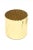 1950s Vintage Brass Fluted Box With Ball Top MId Century Modern Desk Accessory, 1950's For Sale - Image 5 of 11