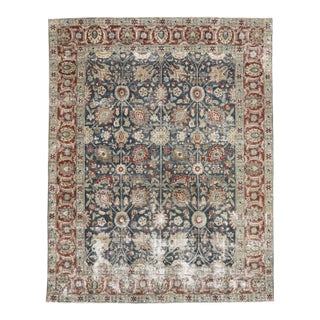 Antique Persian Tabriz Rug, 08'10 X 11'03 For Sale
