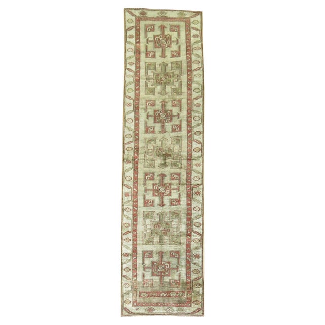 Antique Persian Kurd Runner For Sale - Image 15 of 18