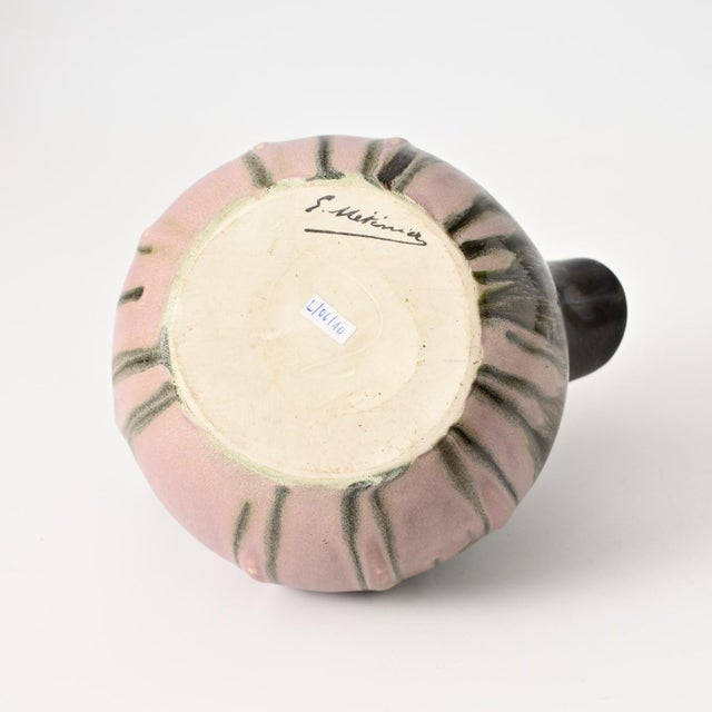 1920s French Drip Glaze Jug frpm Gilbert Metenier, 1920s For Sale - Image 5 of 13