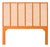 Liam Headboard Queen - Orange For Sale