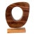 Milwerk Mid-Century Modern Abstract Walnut & Oak Sculpture, 2023 For Sale