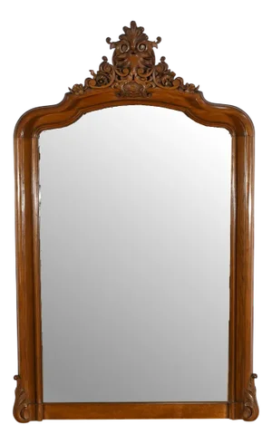 Louis XV Oak Mirror