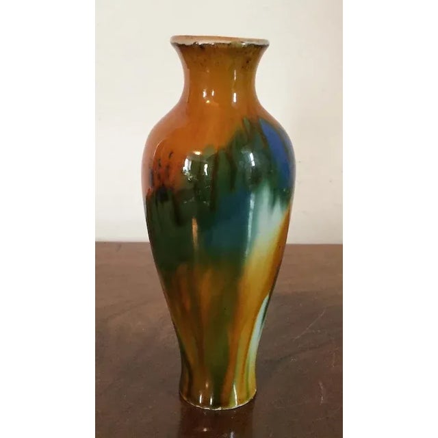 19th Century Chinese Porcelain Flambe Glaze Baluster Vase For Sale - Image 4 of 11