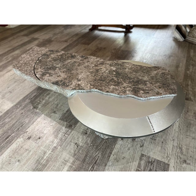 Vintage Gurami Designs Original Sculptural Mixed-Media Coffee Table - A Functional Art Masterpiece For Sale - Image 9 of 10
