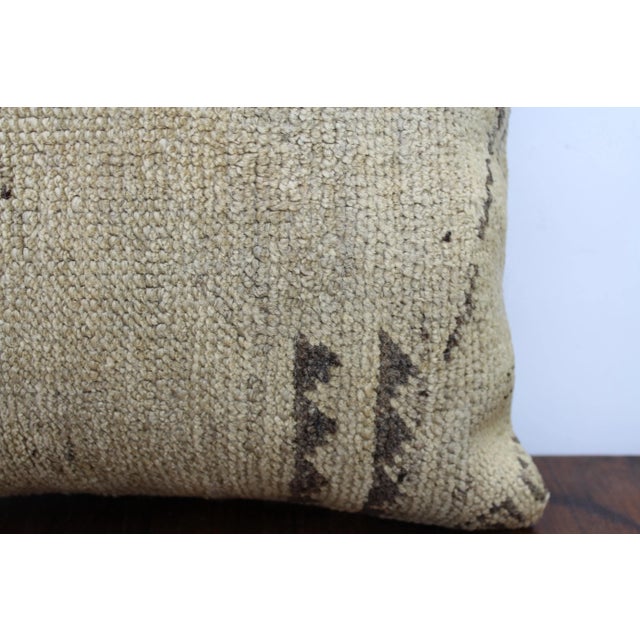 1960s Turkish Vintage Rug Decorative Pillow Cover For Sale - Image 5 of 13