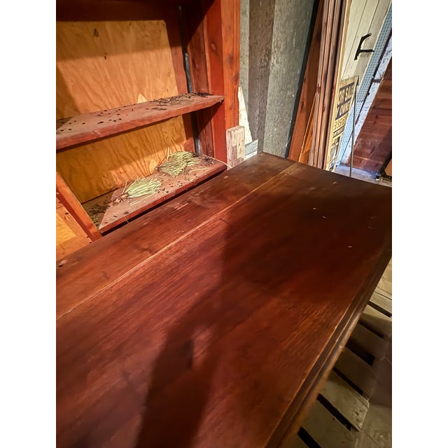 Reproduction Solid Wood China Cabinet For Sale - Image 10 of 11