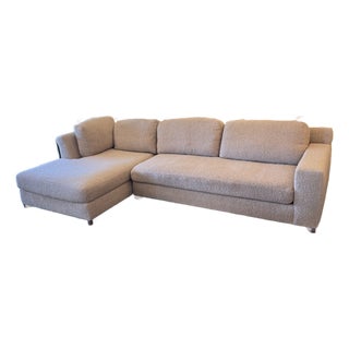 Fitzgerald Stevie Sectional With Dedar Nimbus Tortola Upholstery For Sale