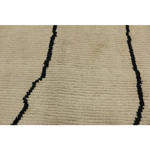 Berber Tribes of Morocco Large Moroccan Style Area Rug - 10'00 X 13'09 For Sale - Image 4 of 9