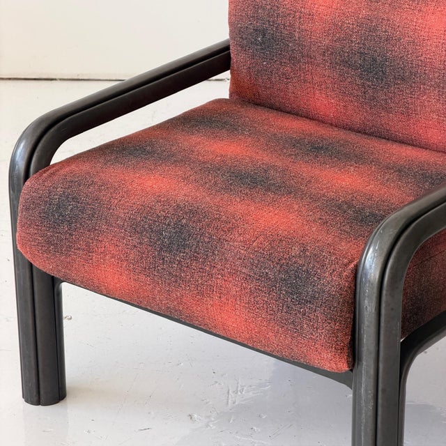 Mid-Century Modern 1970s Orsay Lounge Chair Attributed to Gae Aulenti for Knoll For Sale - Image 3 of 8