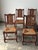 Early 20th Century French Carved Oak Rush Seat Dining Chairs, Set of 8 For Sale - Image 16 of 18