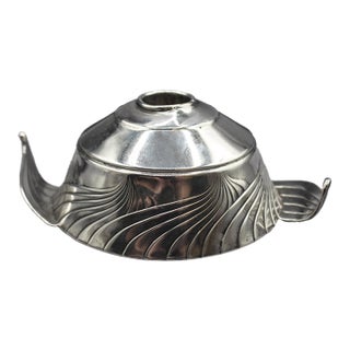 Circa 1940s American Sterling Silver Weighted Candleholder by International For Sale