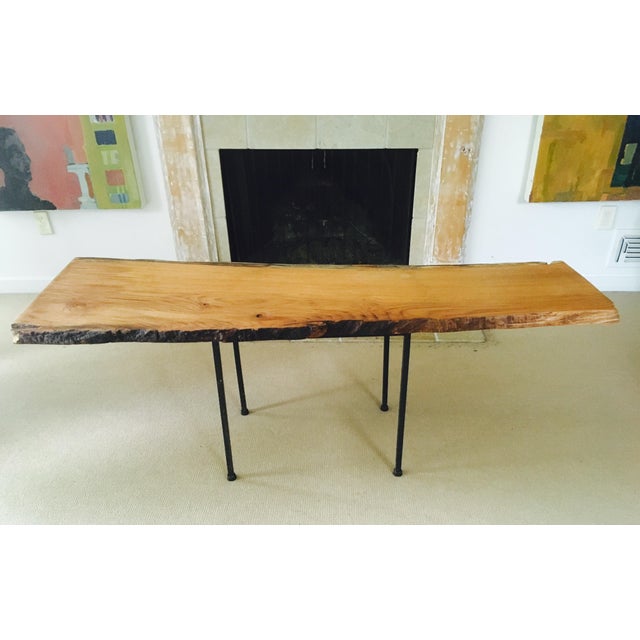 Live Edge Red Oak Coffee Table Chairish