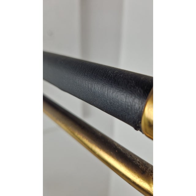 Metal Vintage Telescopic Wall Lamp in Brass and Iron from Stilnovo, 1950s For Sale - Image 7 of 14