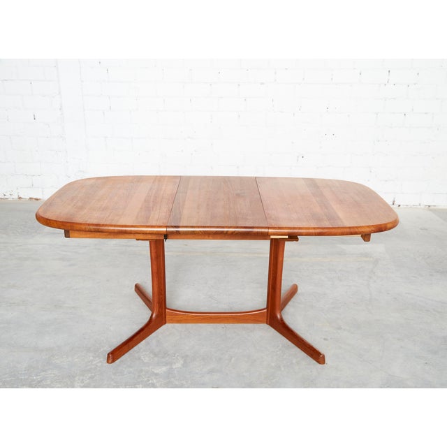 Mid-Century Modern Dining Table by Juul Kristensen for Glostrup, 1970s For Sale - Image 16 of 18