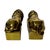 Metal Mid 20th Century Solid Cast Brass Antonio Canova Lion Bookends - A Pair For Sale - Image 7 of 8