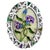 Bochic Exquisite and Bold Mosaic Flower Ring, Size 6.5 For Sale - Image 15 of 18