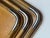 Chestnut 1940s Asian Inspired Bamboo Nested Trays For Sale - Image 8 of 8