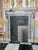 Large Neoclassical Pompeian Style Six Panel Folding Screen With Trompe L’Oeil Interior Scene For Sale In San Diego - Image 6 of 12