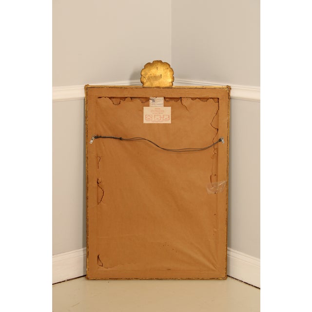 Friedman Brothers Vintage Mahogany Chippendale Gold Mirror For Sale - Image 13 of 16