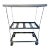 Vintage Industrial Steel Table on Casters For Sale
