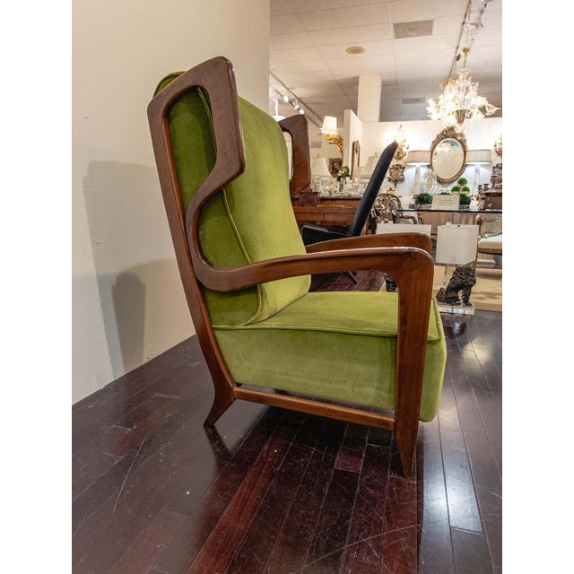 Mid-Century Modern Rare Lounge Chairs Attributed to Gil Point C. 1960 For Sale - Image 3 of 11