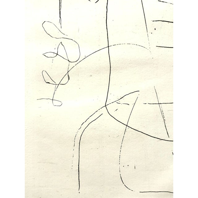 André Lanskoy - Composition - Original Etching 1960 For Sale - Image 6 of 7