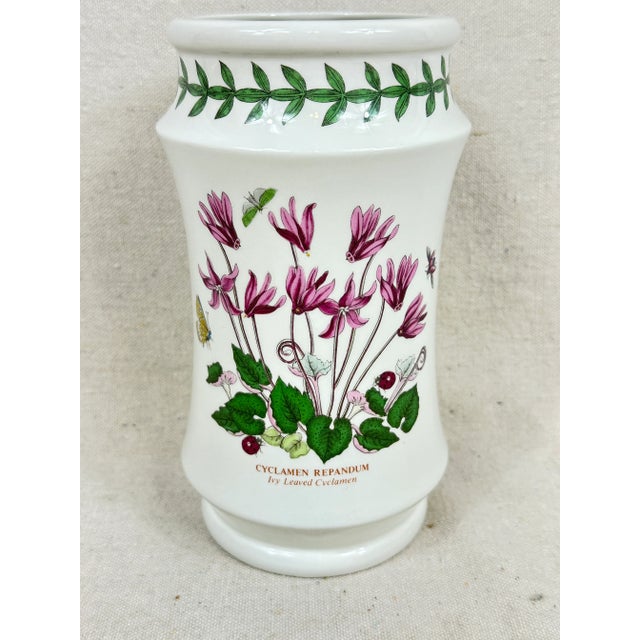 Vintage Botanical Vase For Sale - Image 4 of 8