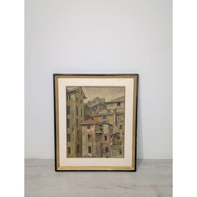 B. Semmer, Urban Development, 1962, Oil Painting on Board, Framed For Sale - Image 8 of 8