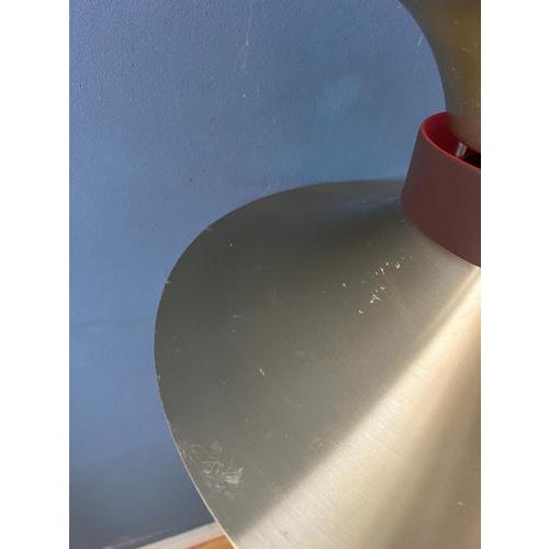 Large UFO Pendant Lamp with Orange Light For Sale - Image 11 of 13