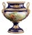 Antique French Cobalt Blue Porcelain Urn Vase by E. Collot, 1880s For Sale
