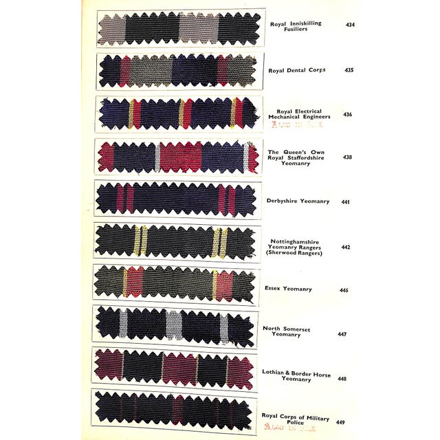 Mid 20th Century Regimental Club & Old Boys' Colours Necktie Swatchbook For Sale - Image 14 of 18