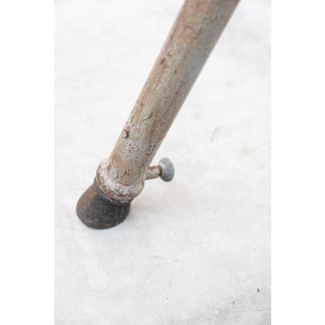 Gymnastics Horse in Leather and Metal, 1950s For Sale - Image 12 of 18