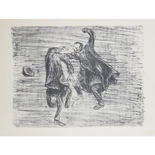 Drama Der Arme Vetter, Ernst Barlach Portfolio of 34 Lithographs in Bookshelf Folio For Sale - Image 4 of 12