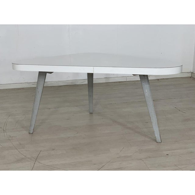 This a very nice vintage coffee table. • German Design • 60s • Good condition Dimensions: height: 53 cm width: 114.5 cm...