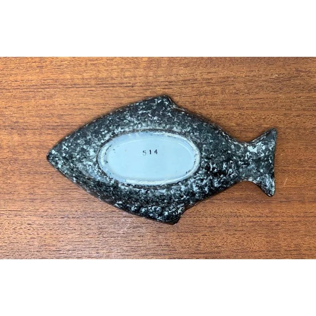 Mid-Century German Ceramic Fish Bowl, 1960s For Sale - Image 9 of 11