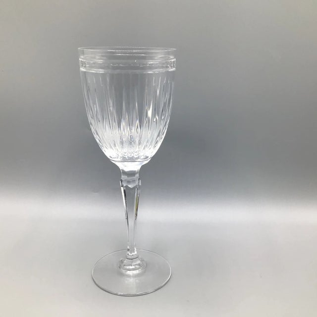 Waterford Water Goblets "Hanover" - A Pair For Sale In Sacramento - Image 6 of 13