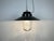Industrial Grey Enamel Factory Hanging Lamp, 1960s For Sale - Image 12 of 14