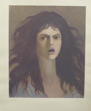 Léonor Fini, Carmilla, 1983, Original Silkscreen