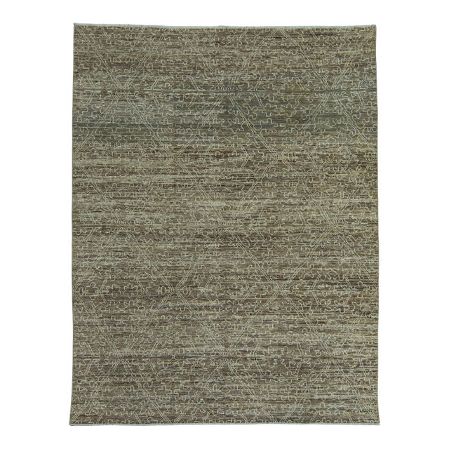 Turkish Modern Handmade Rug 8'10" x 11'5" #20519 For Sale