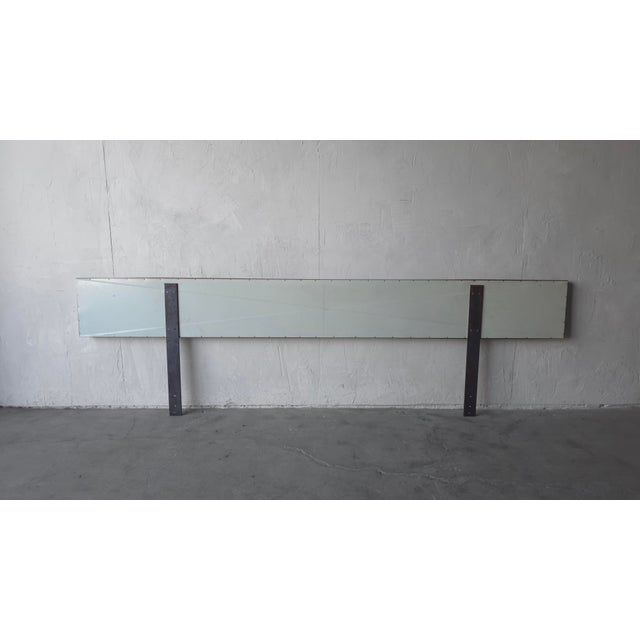 1970s Bespoke Patinated Copper Headboard and Nightstand Set For Sale - Image 17 of 18