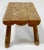 Vintage Primitive Wood Log Stool For Sale In Kansas City - Image 6 of 12