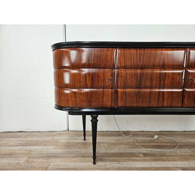 Bar Cabinet attributed to Vittorio Dassi, 1950s For Sale - Image 10 of 18
