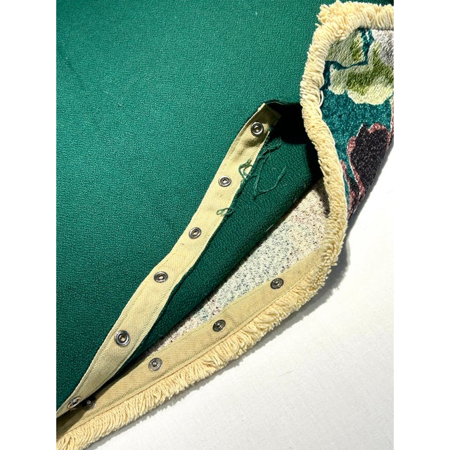 Vintage Floral Pillow Cover For Sale - Image 4 of 4