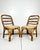 Brown Mid Century Bamboo Rattan Dining Set- Table and 4 Chairs For Sale - Image 8 of 12