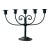 Antique Goberg Germany Iron Candelabra by Hugo Berger For Sale