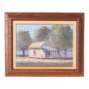 Impressionist Floridian Oil Painting on Canvas by Aleen Elizabeth Aked