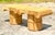 Tan Vintage Boho Pencil Reed Column Side Tables - A Pair For Sale - Image 8 of 8