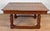Antique Traditional Oak Barley Twist Rectangle Low Cocktail Coffee Table For Sale - Image 4 of 10